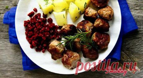 Шведские тефтели с брусничным соусом » Смакуй - кулинарные рецепты со всего света!
