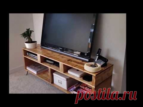 Making A TV Stand Pallets