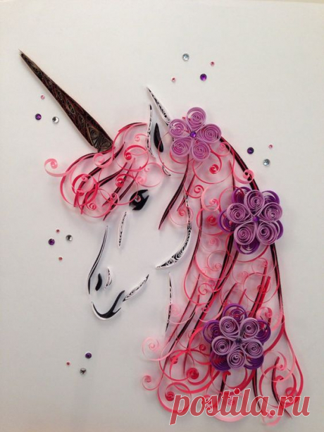 Quilling Art | Unicorn | Framed Art