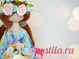 Сидячая куколка (на примере Садовой Берегини) - Ярмарка Мастеров - ручная работа, handmade