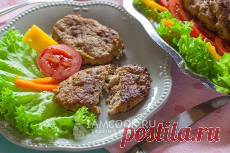 Оладьи из куриного фарша