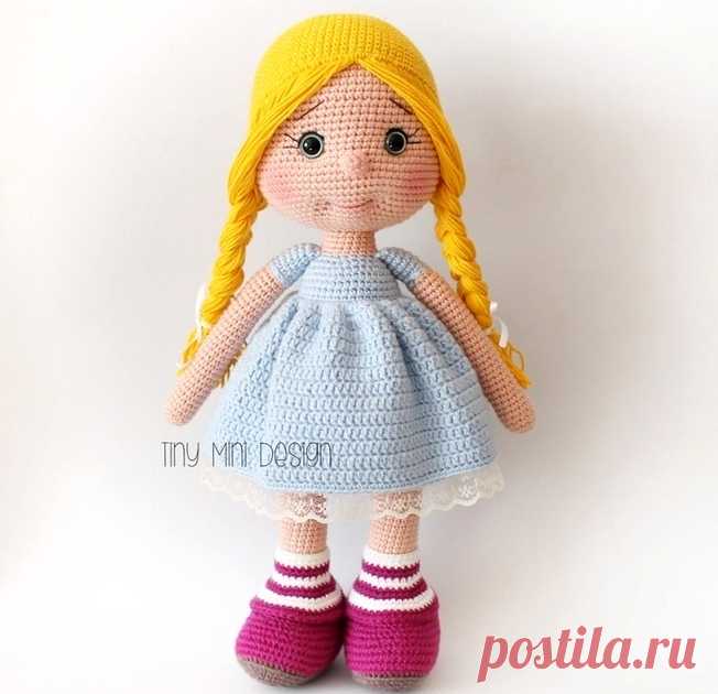 Подробная схема вязания амигуруми куклы TonTon крючком — DIYDIY.ru вязание: описание, схемы, видео, мастер классы