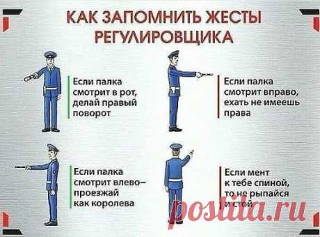 Сигналы регулировщика