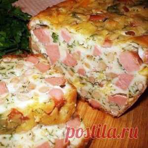 Мясной кекс