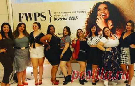 Бразильский уикэнд моды для полных девушек и женщин Fashion Weekend Plus Size зима 2018-2019