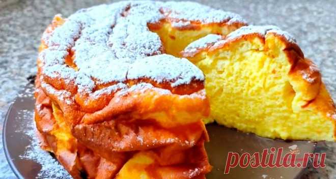 Кремовый торт без муки😋. Готовится на раз, два три