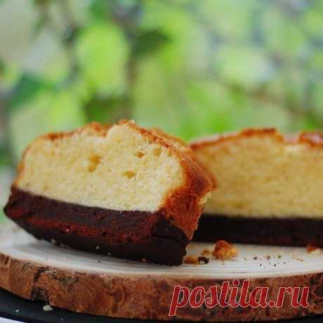 шоколадный брауни и легкий пышный кекс в одном флаконе