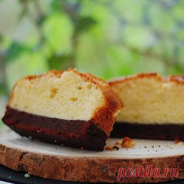 шоколадный брауни и легкий пышный кекс в одном флаконе
