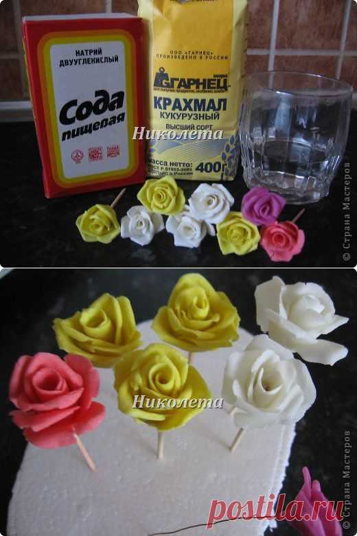 самый простой рецепт холодного фарфора (мастики) БЕЗ КЛЕЯ!!! | Страна Мастеров