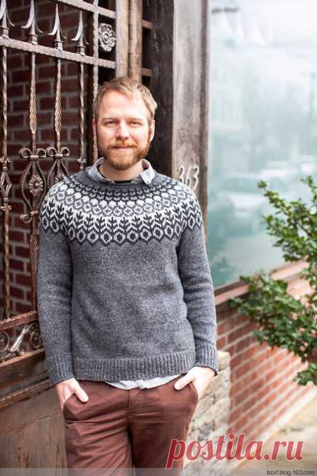 джемпер Grettir Brooklyn Tweed WINTER 2013
