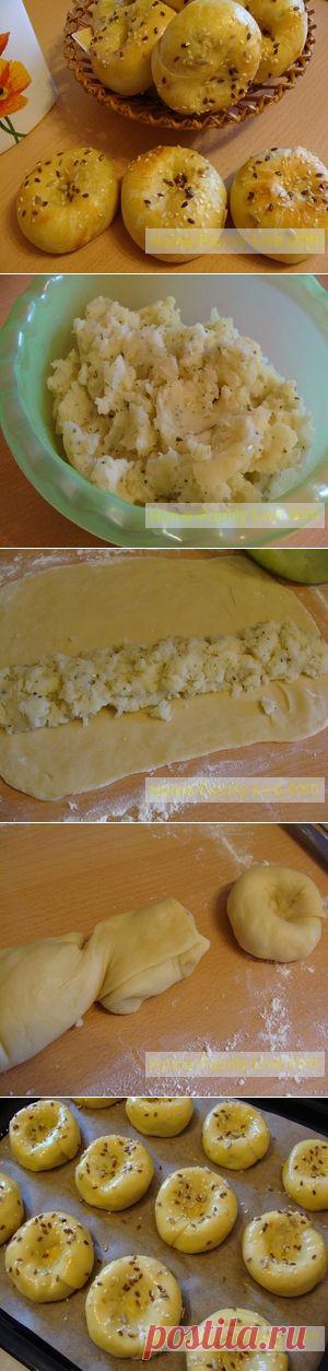 Кныш - пошаговый рецепт с фото - булочкаКулинарные рецепты