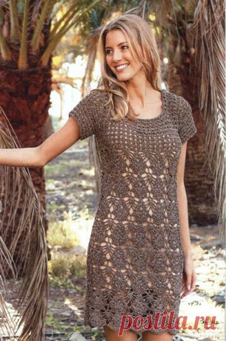 ПОДБОРКА вязаных ПЛАТЬЕВ, САРАФОНОВ и ТУНИК спицами и крючком + схемы узоров и выкройки к ним! Смотрите бесплатные мастер-классы | Магазин пряжи и товаров для вязания Pryazha.su | Дзен