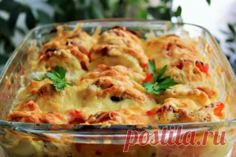 Запеканка из кабачков с курицей - Простые рецепты Овкусе.ру