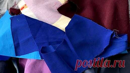 Шьем из старой одежды. Знать бы раньше! DIY мастер класс | Polly Stitch: лоскутное шитье с Полиной | Дзен