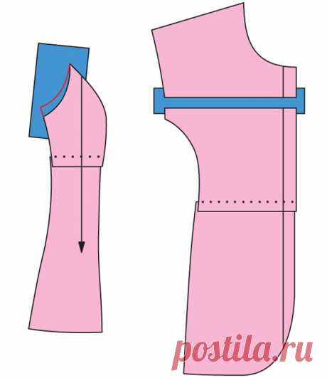 Школа шитья: перенос вытачек — Мастер-классы на BurdaStyle.ru