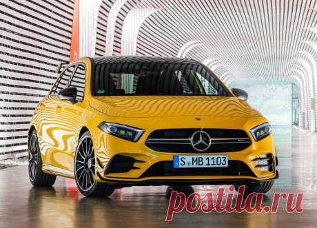 Mercedes-AMG A 35 4MATIC – заряженный хэтчбек Мерседес АМГ А 35 4 Матик - цена, фото, технические характеристики, авто новинки 2018-2019 года