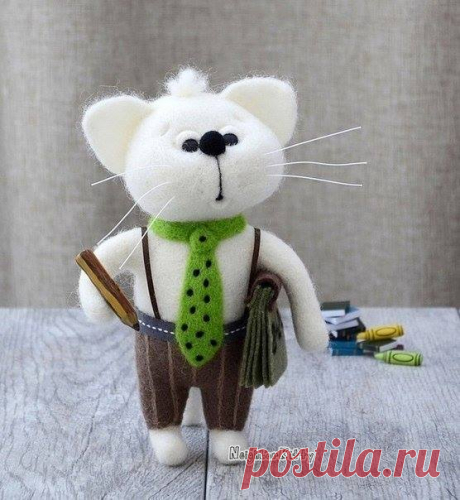 Добрый мир валяных игрушек Елены Коверт