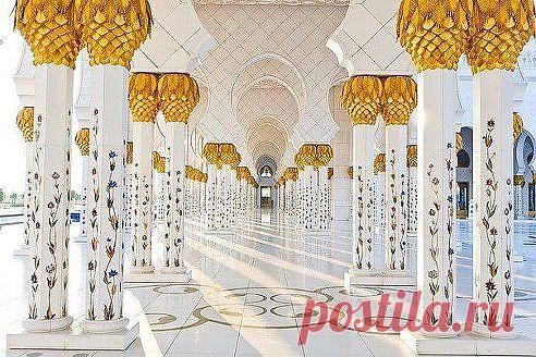 Абу-Даби.Мечеть шейха Зайда.