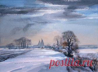 Живопись акварелью Rowland Hilder РОУЛЭНД ХИЛДЕР, пейзажист и бывший президент Королевского Института Живописцев Акварели родился в Лонг-Айленде в Нью-Йорке 28 июня 1905. В 1915 году, когда началась война, Роулэнду было 10 лет, семья вернулась назад в Англию...