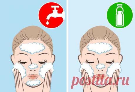 Зачем современные красавицы умываются газированной водой / Все для женщины