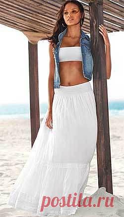 ШКОЛА ШИТЬЯ: Юбка на резинке - от Анастасии Корфиати