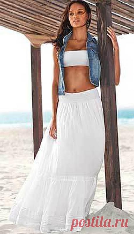 ШКОЛА ШИТЬЯ: Юбка на резинке - от Анастасии Корфиати