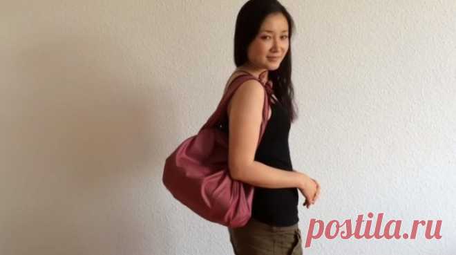 Многофункциональная сумка без выкройки и шитья – БУДЬ В ТЕМЕ