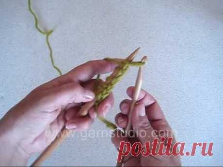 DROPS Knitting Tutorial: How to do provisional chain cast on