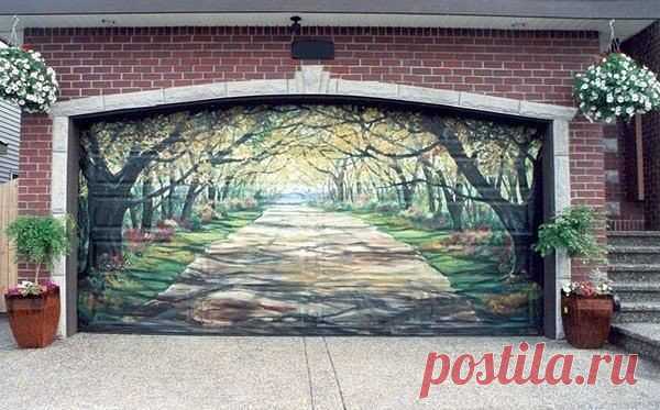 УКРАШЕНИЕ СТАРОГО ГАРАЖА
