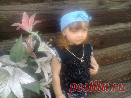 У бабушки в гостях.