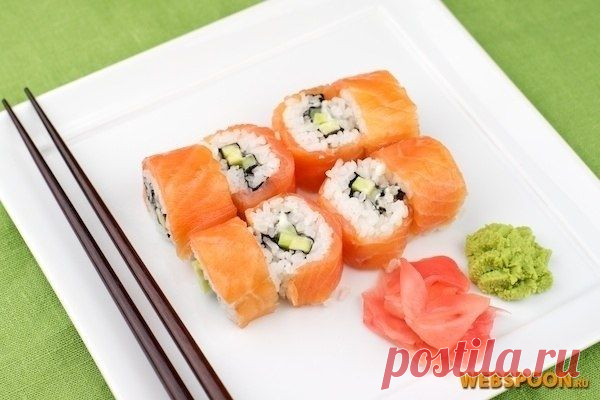 Как приготовить роллы филадельфия - рецепт, ингридиенты и фотографии