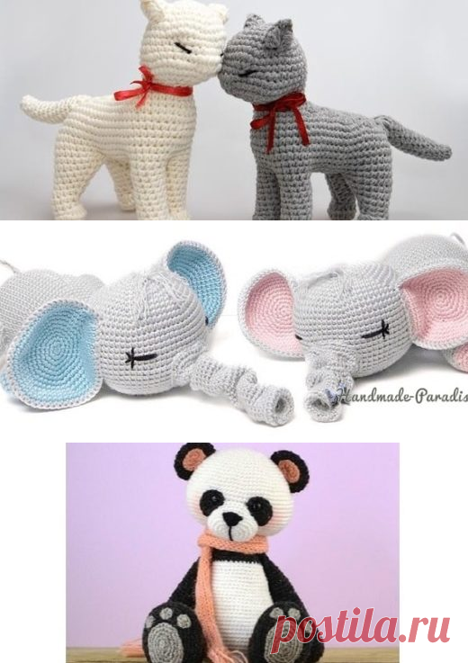 Вязание игрушек - Handmade-Paradise
