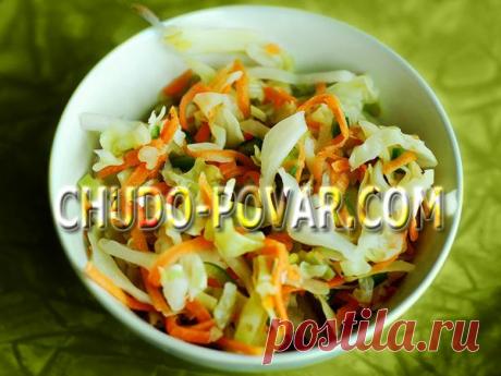САЛАТ ИЗ КАПУСТЫ НА ЗИМУ. Рецепт капустного салата на зиму с фото