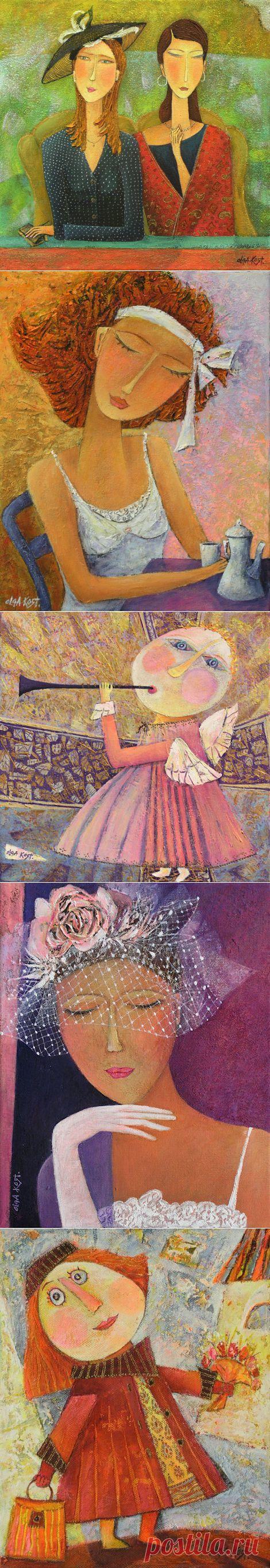 Тепло и свет. Яркий, уютный и счастливый мир Ольги Кост..