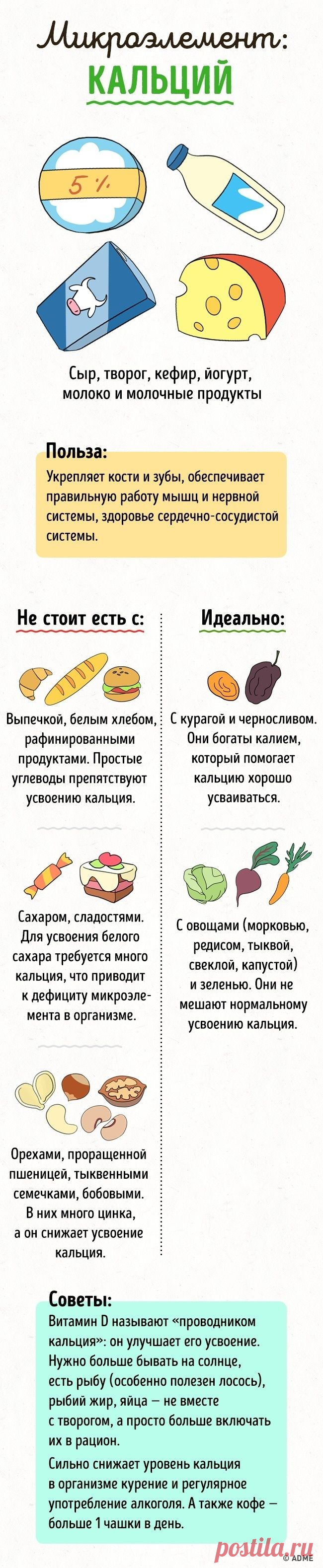 Полезные микроэлементы и витамины в еде не всегда дружат и даже могут блокировать усвоение друг друга (а порой, наоборот, усиливать). Чтобы свести к минимуму нежелательные сочетания, не стоит налегать...
