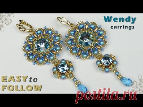 Beautiful earrings tutorial