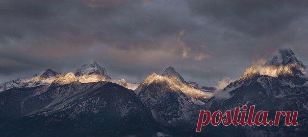 Титон - горный хребет в Вайоминге, част / Экстремальный досуг