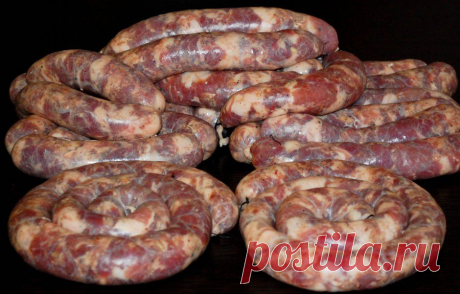 Домашняя колбаска в вине | Ваши любимые рецепты