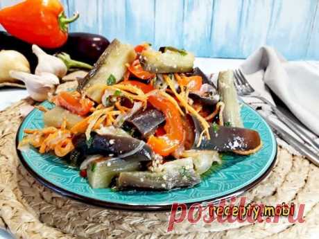 Маринованные баклажаны быстрого приготовления