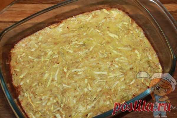 Запеканка из кабачков и капусты в духовке: пошаговый рецепт с фото