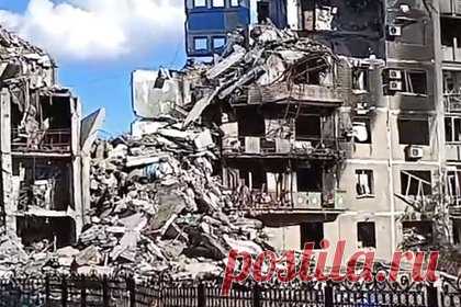 Военкор опубликовал кадры Красноармейска после ожесточенных боев