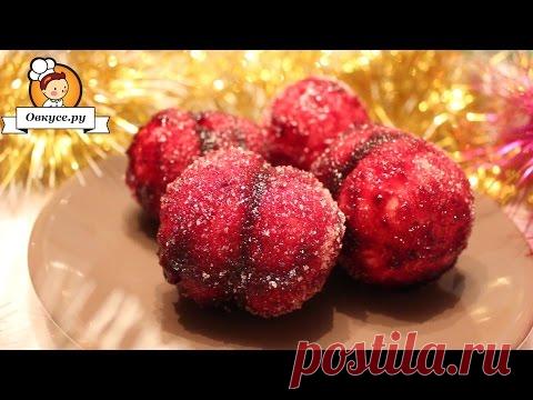 Пирожное персики видео рецепт / Простые рецепты