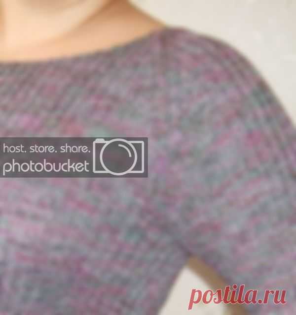 Реглан с однофазными вытачками: ru_knitting — ЖЖ
