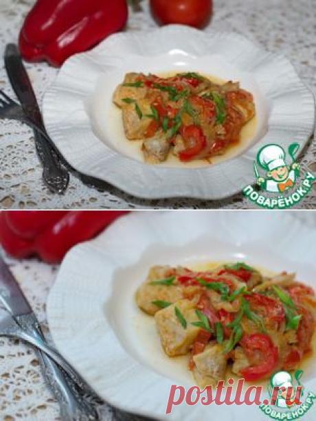 Хек с овощами - кулинарный рецепт