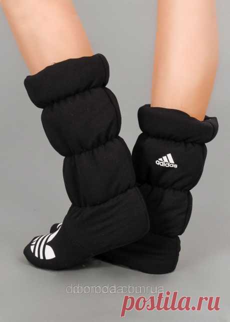 Домашние тапочки-сапожки &quot;Adidas&quot; трикотажные, цена 570 руб., купить Одесса — Tiu.ru (ID#34718711)