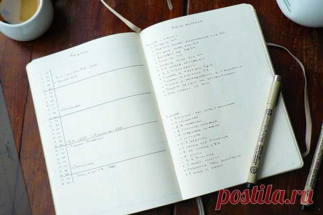 Классический Bullet Journal — планирование за 10 секунд – Ярмарка Мастеров