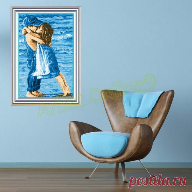 2015 DIY детство из море вышивка крестом живопись рукоделие море вышивка крестом замечательный вышивки крестом устанавливает # Arbat 10450 купить на AliExpress