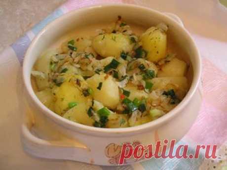 Картофель в горшочках, как в монастырях - Готовим в горшочках