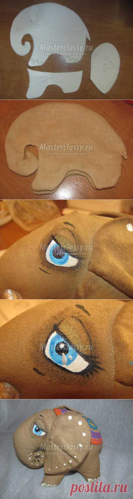 Интерьерная игрушка - ароматический слоник. Мастер класс с пошаговым фото