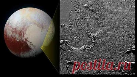 Опубликовано изображение одного из загадочных районов Плутона